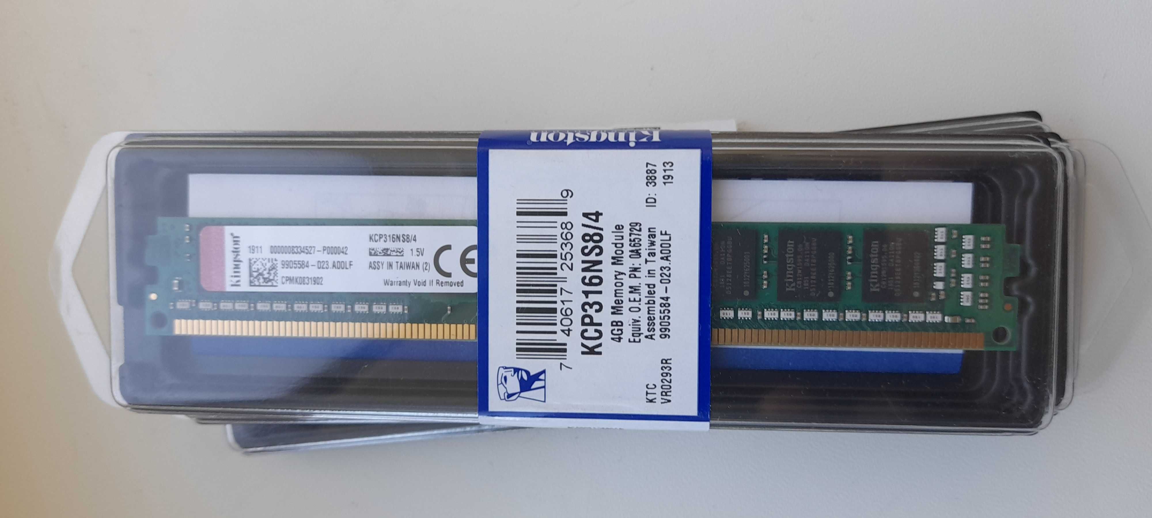 Kingston Ddr3 4gb 1600   16гб нова