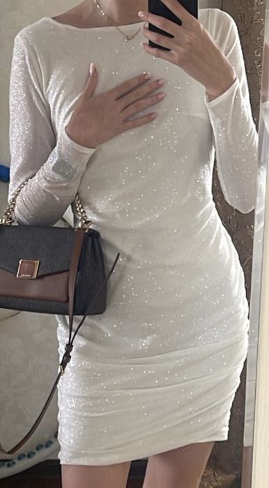 Вечірня сукня в блискітки, сукня на розпис