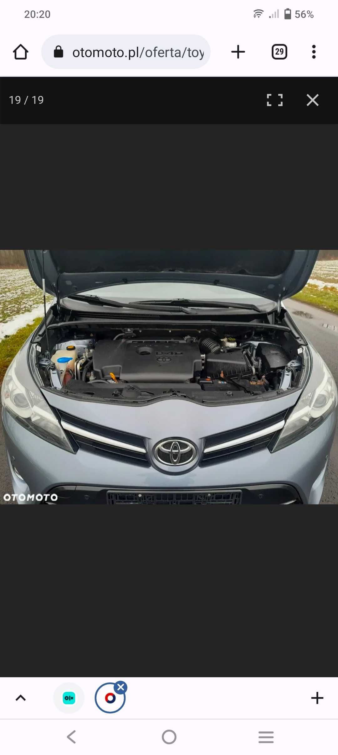 Toyota Verso 2.0 diesel rodzinny