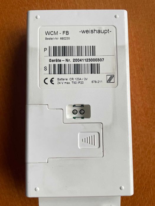 Sterownik Weishaupt WCM-FB Thermo Condens Bestell 660235