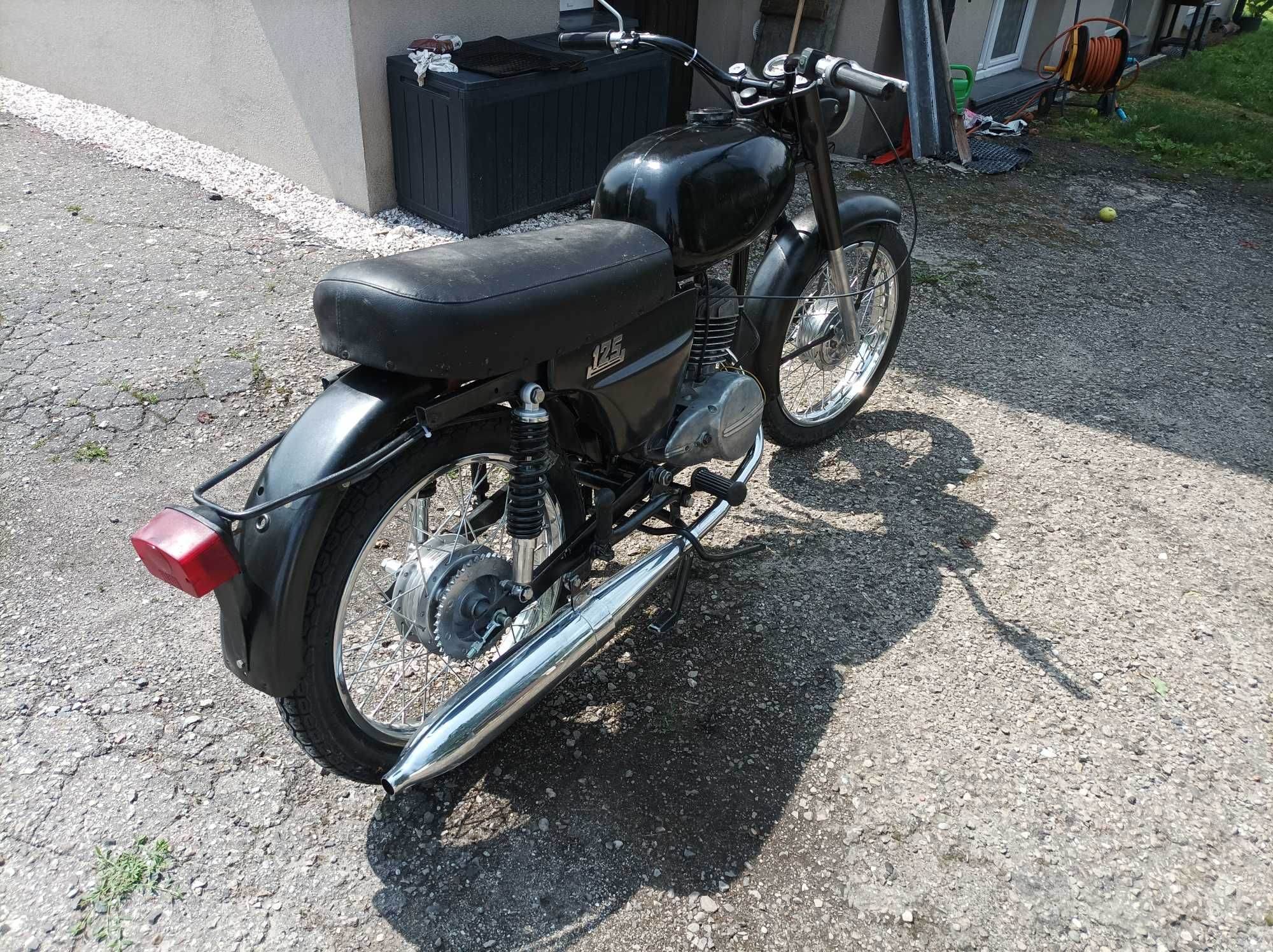 WSK 125 M06B3 – 1975 r. – po renowacji, do dokończenia