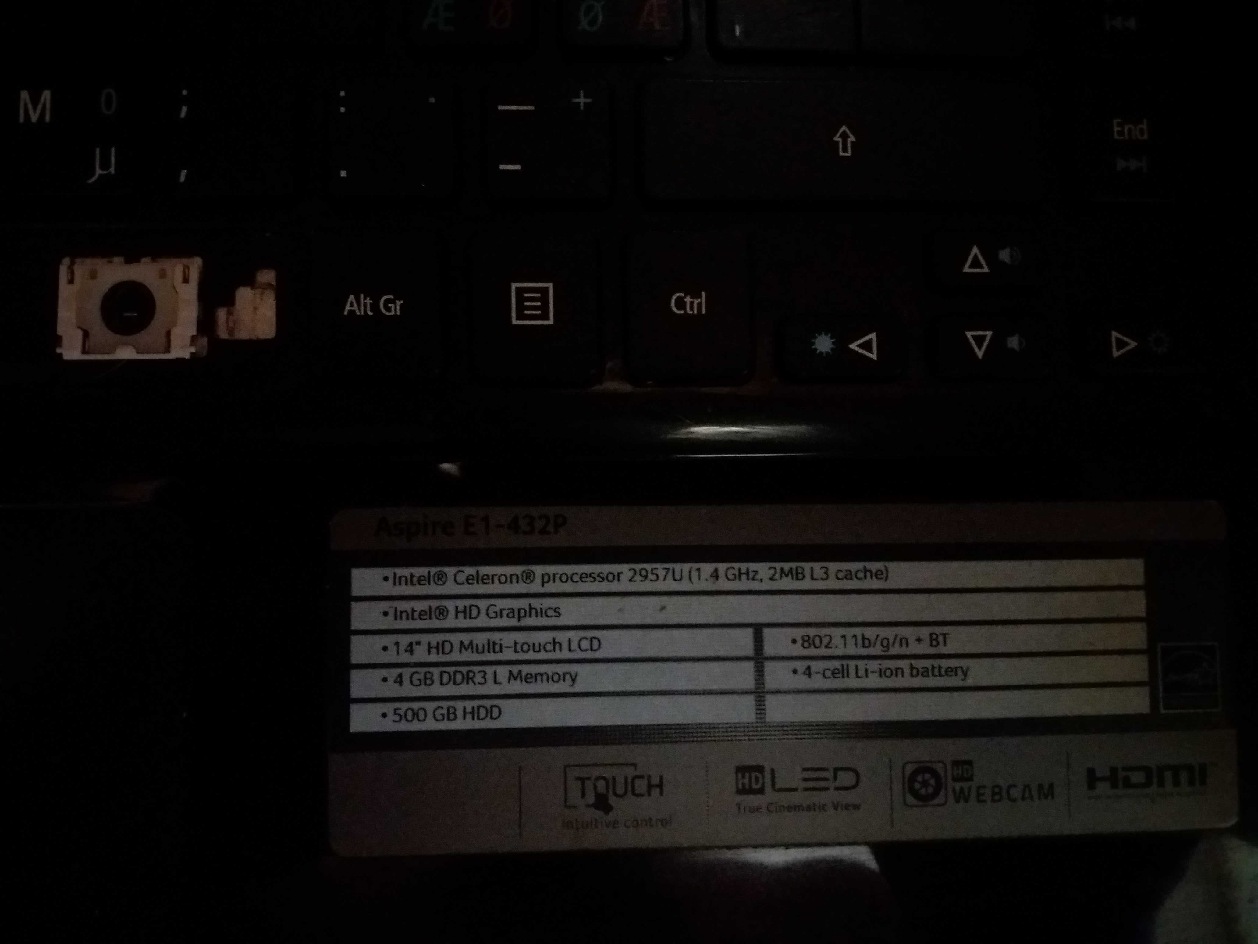 Ноутбук Acer Aspire E1-432P