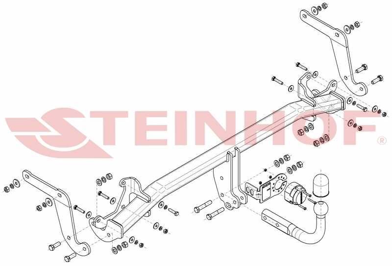 HAK HOLOWNICZY + Moduł 7 pin do Peugeot 5008 II od 2017