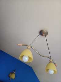 Lampa sufitowa 2 oczka