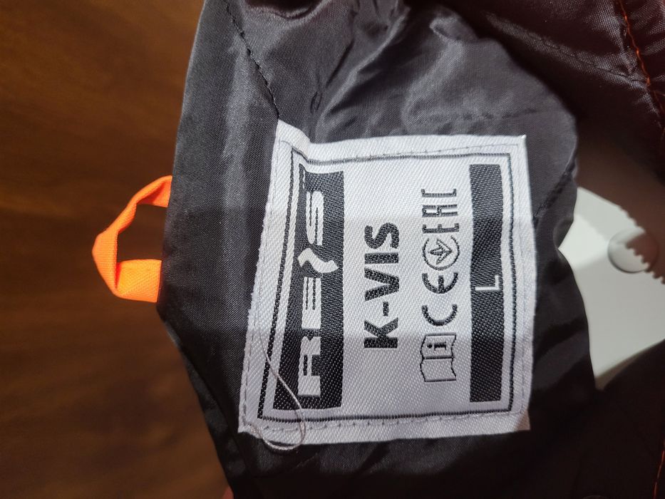 Kurtka rozmiar L,ostrzegawcza,BHP,robocza