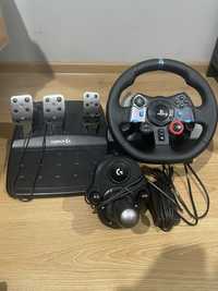 Руль Logitech g29 + H-shifter