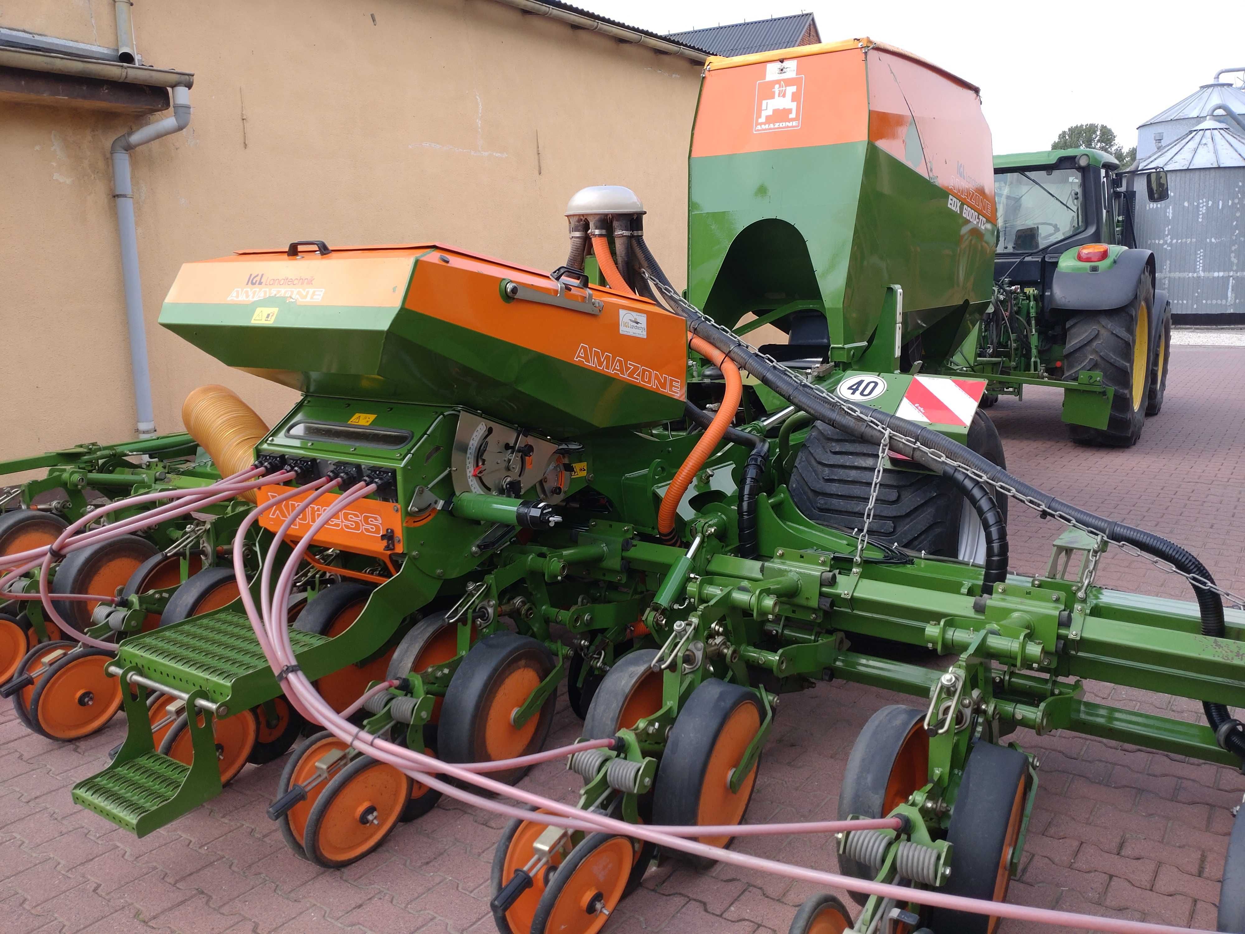 Siewnik Amazone EDX 6000 TC do kukurydzy slonecznika