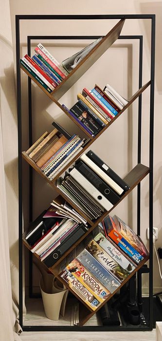 Regał na książki + konsola + Regał, loft, stan idealny