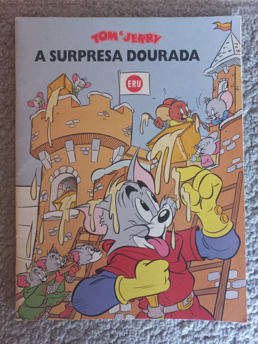 BD a cores Tom&Jerry A Surpresa Dourada