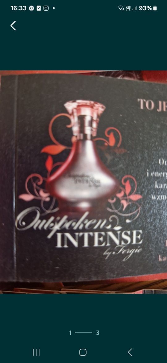 Avon outspoken intense by fergie