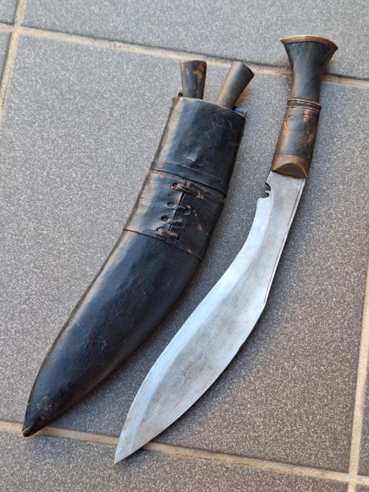 Stare Kukri nóż Gurkhów Nepal