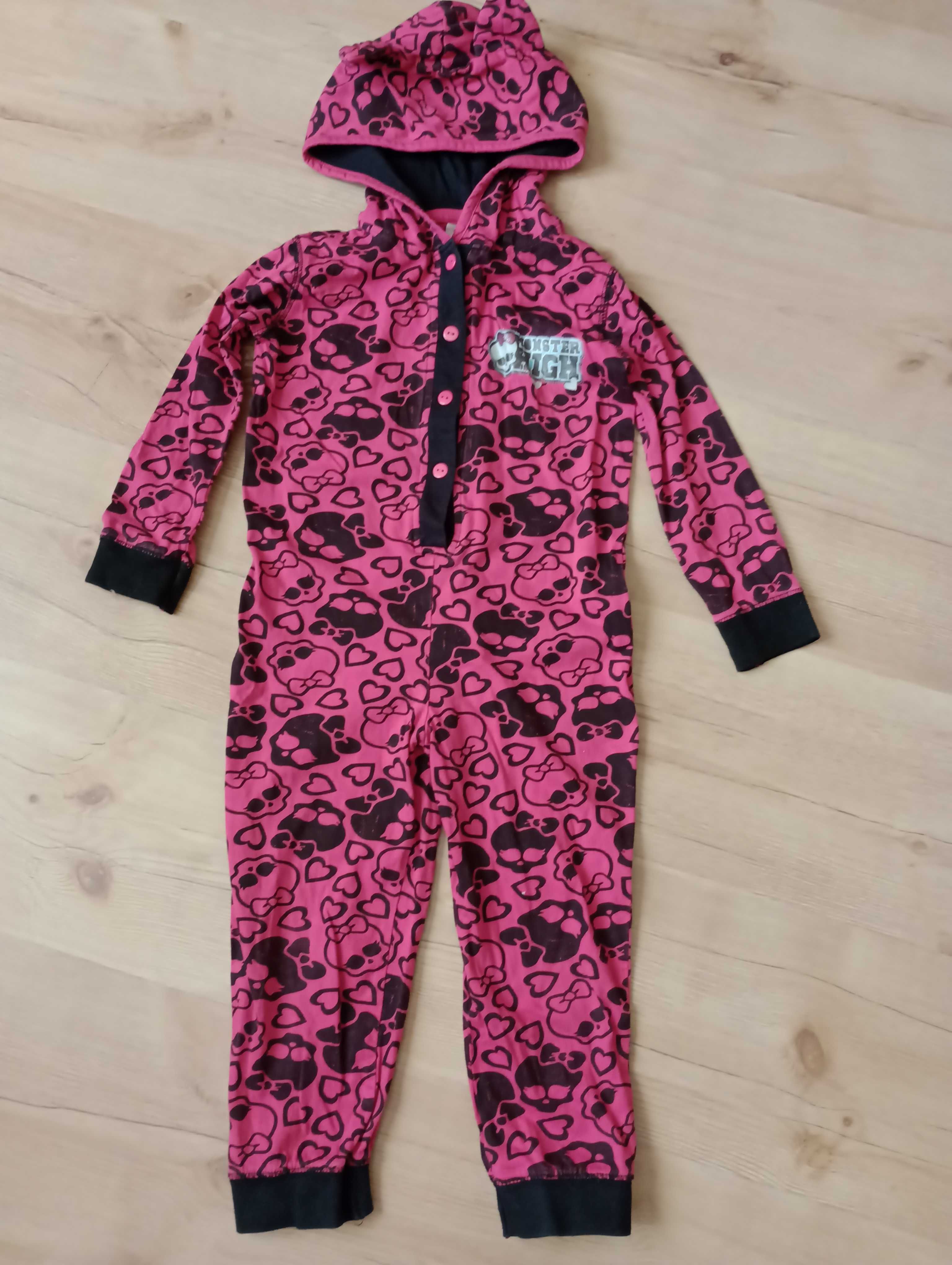 piżama onesie kombinezon Monster High 116 5-6 lat