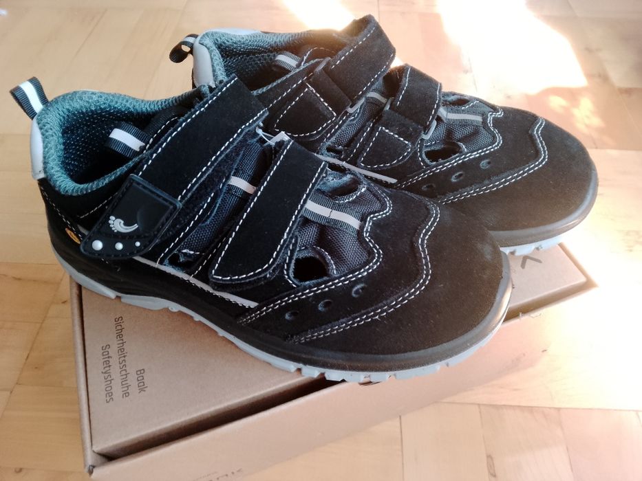 Obuwie ochronne ze skóry naturalnej