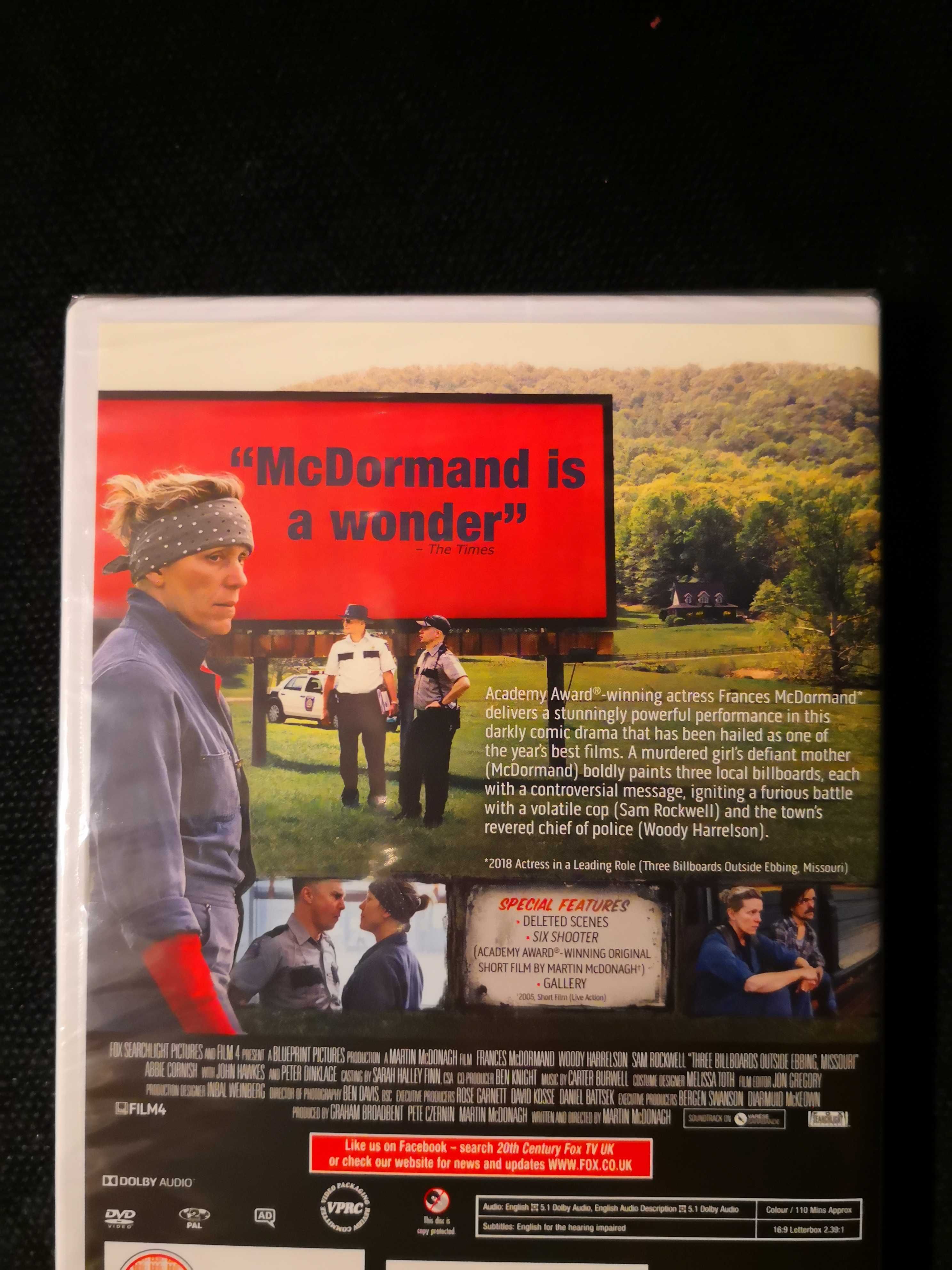 Trzy billboardy za Ebbing, Missouri [ENG] DVD