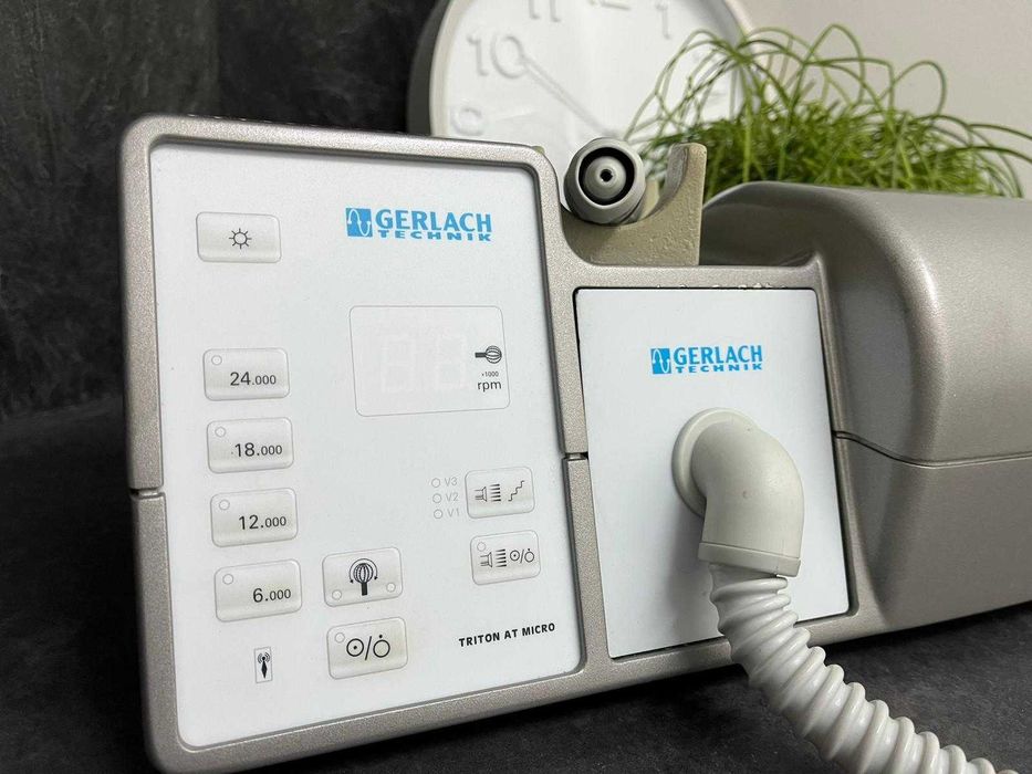 AKTUALNE Frezarka podologiczna z pochłaniaczem Gerlach Triton AT Micro
