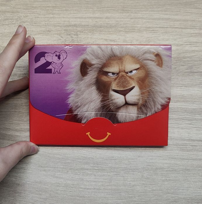 Brinquedo McDonald’s – Sing 2 (Leão Clay Calloway) - Happy Meal