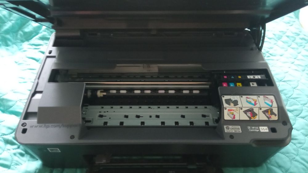 HP B010a nie drukuje wciąga papier skaner sprawny tusze