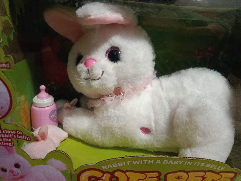 Інтерактивна зайка домашній улюбленець