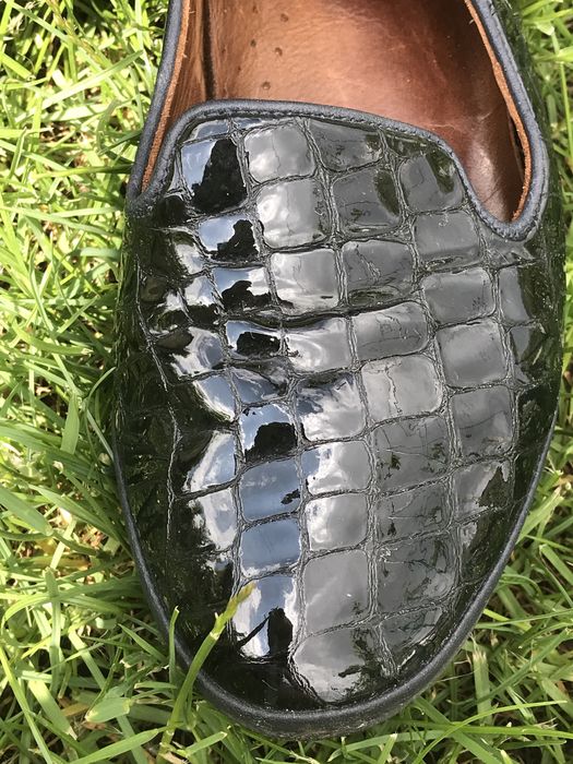 Продам лоферы, лак.кожа