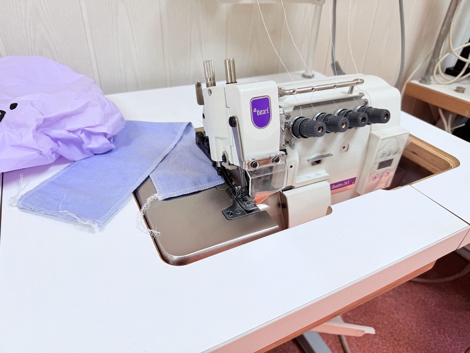 Overlock 4 nitkowy Texi Quattro 24T(Juki Siruba Jack) zestaw mereżka
