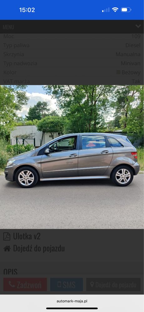 Mercedes-Benz B180 CDI *2010 rok* manual, diesel – zadbany! Okazja
