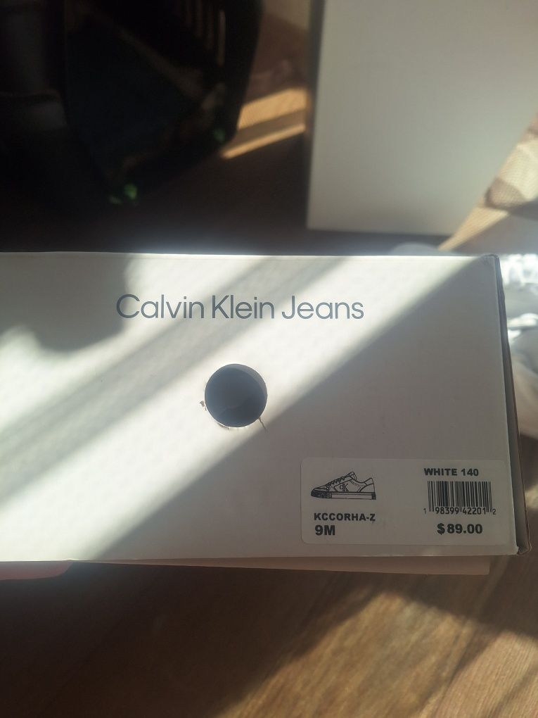 Женские кеды Calvin Klein белые оригинал Америка