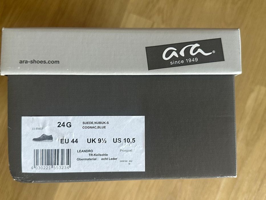 Sapatos Ara Novos tamanho 44