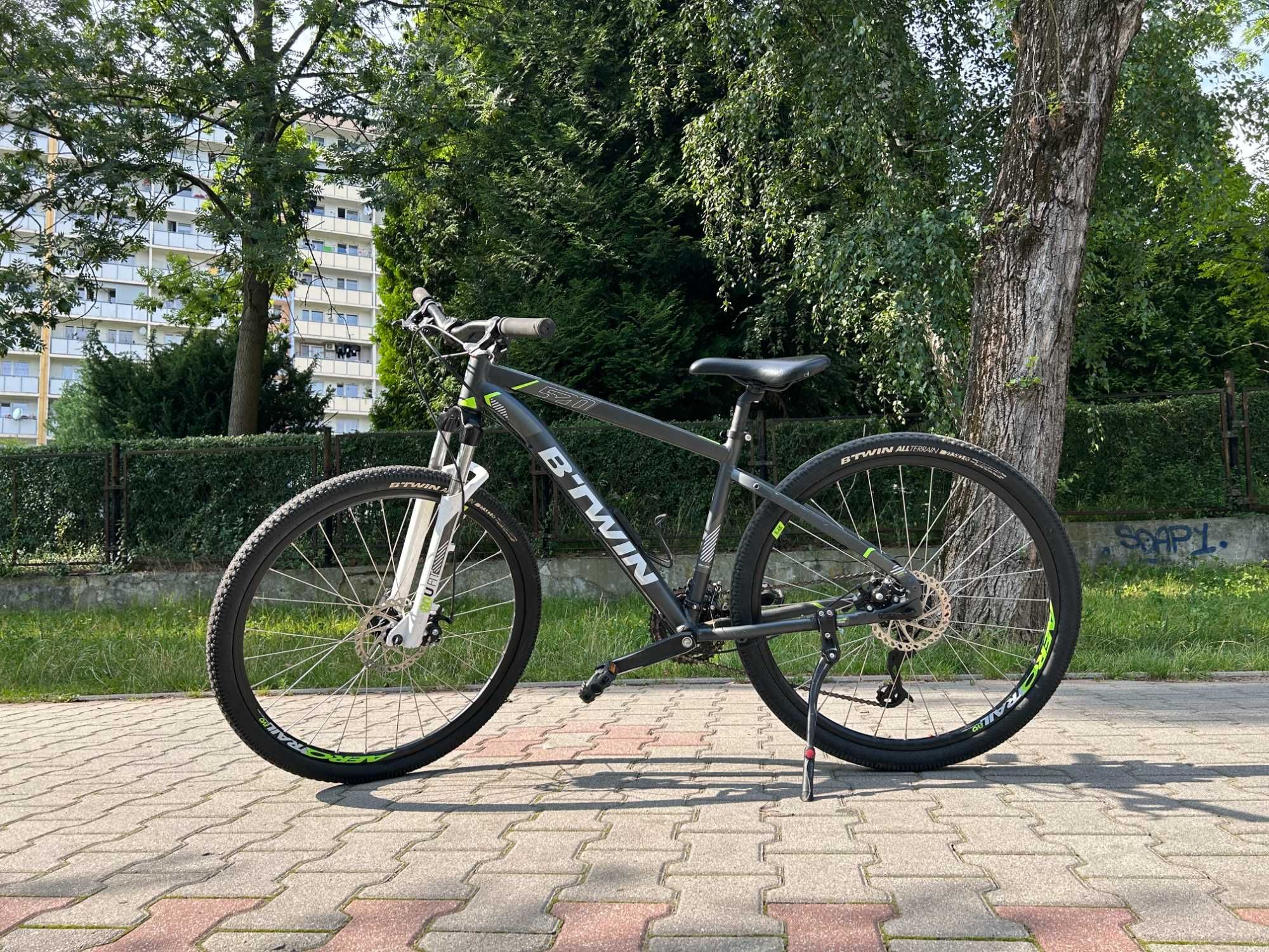 Rower górski B'TWIN Rockrider 520 – Stan bardzo dobry