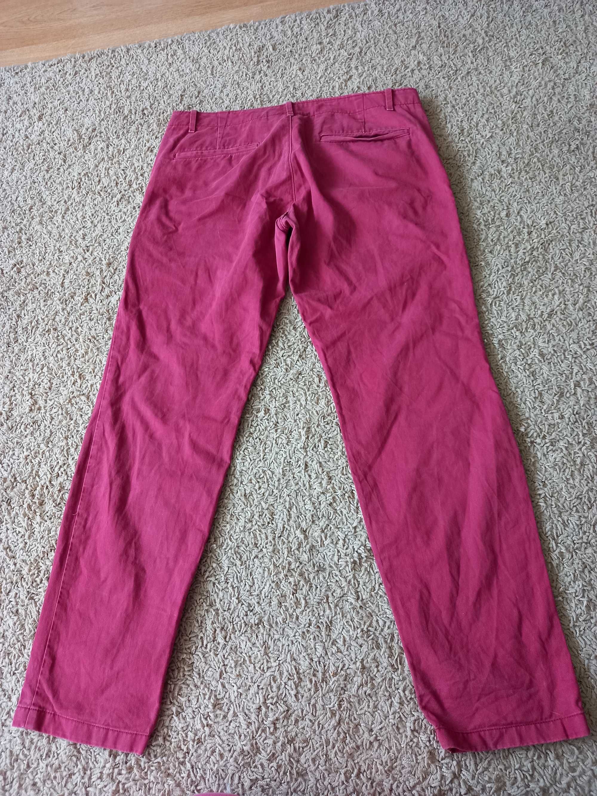 GAP... m#k Chinosy  SKINNY RED r.34/30