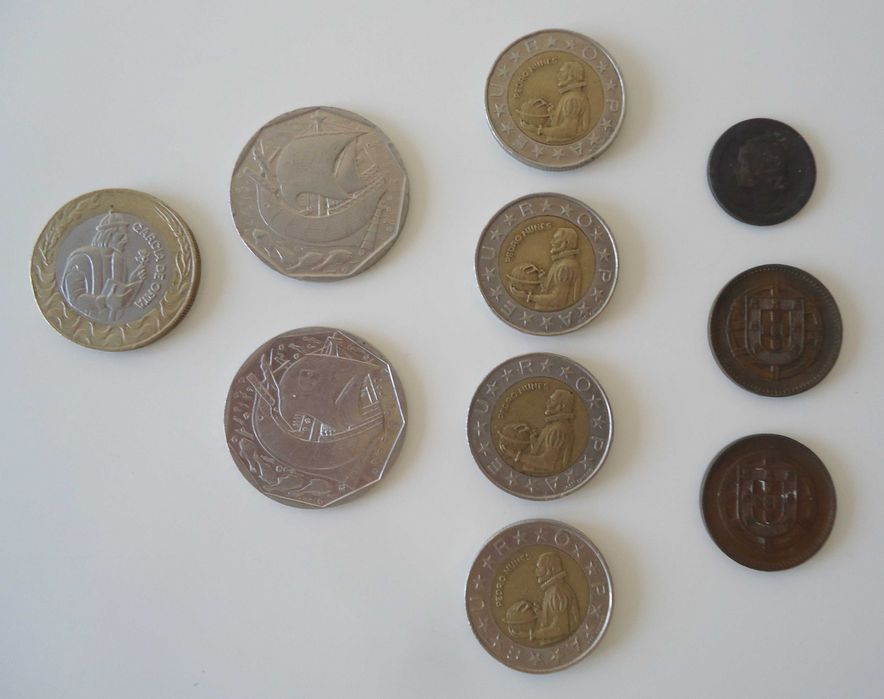 Diversas moedas antigas