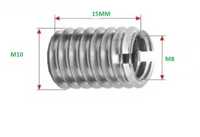 Redukcja ,naprawa gwintu M10 na M8x15mm
