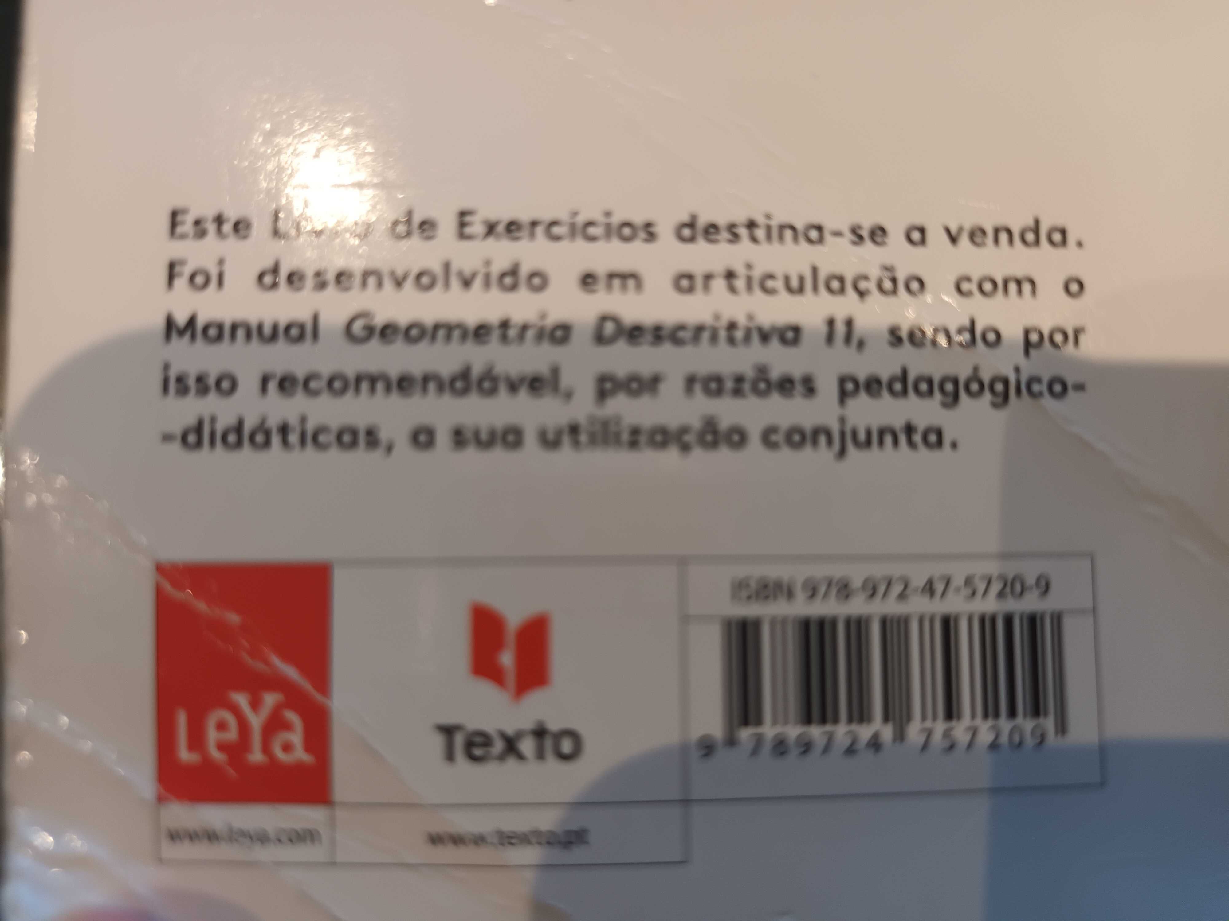 Livro de Exercícios de Geometria Descritiva A de 11° ano