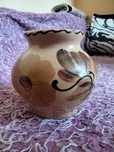 Wazon malowany PRL
