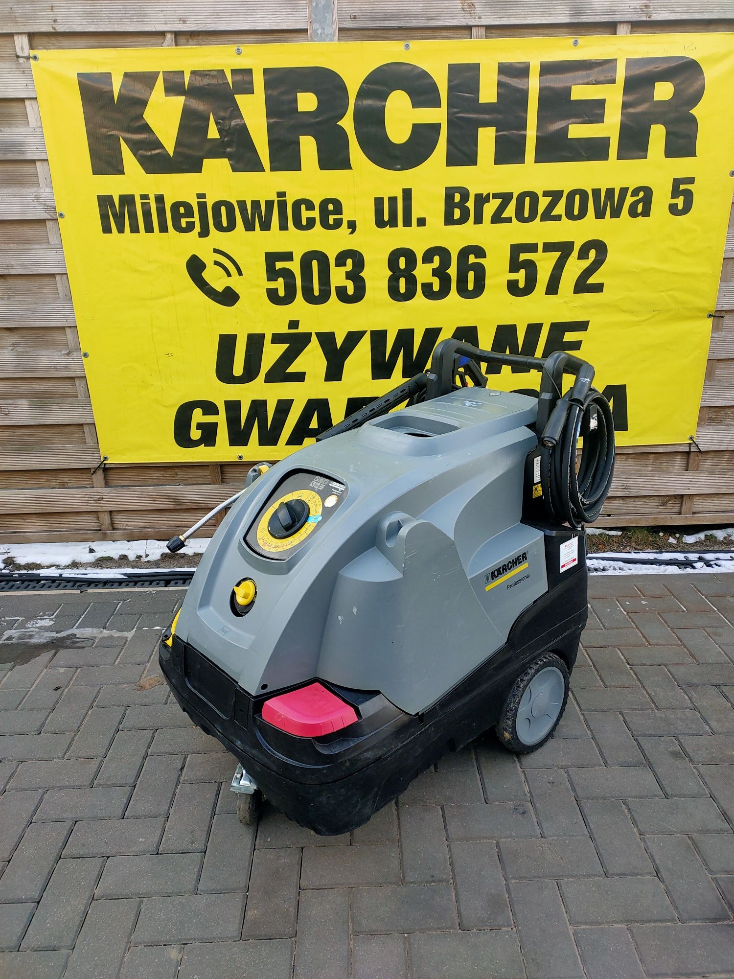 Myjka ciśnieniowa Karcher HDS 8/18-4c gorącowodna