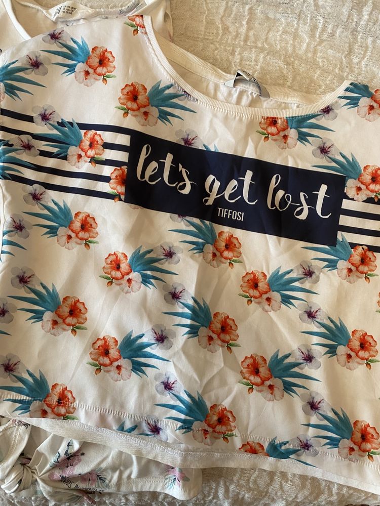 Conjunto tops/t-shirts