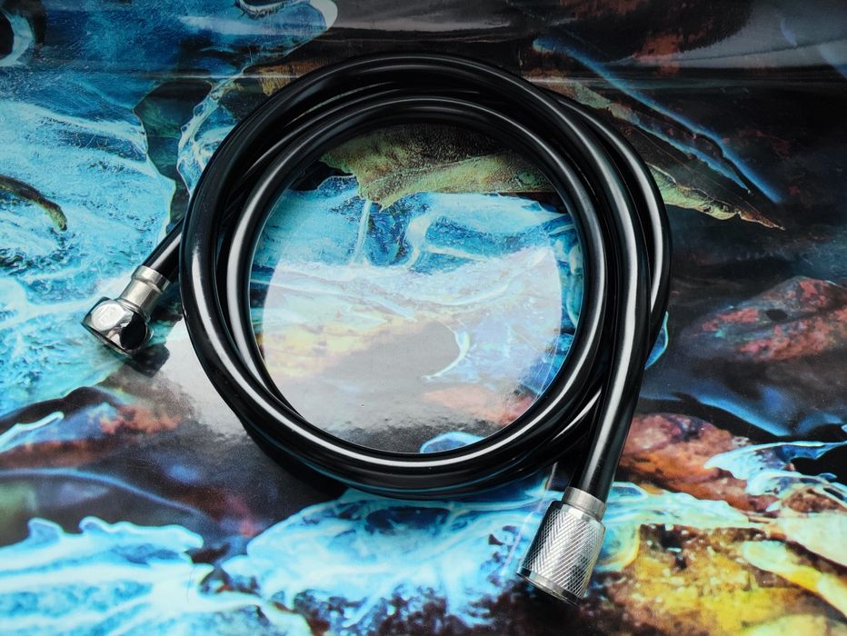 Шланг для душа ZERIX Z02 white and black 150 см