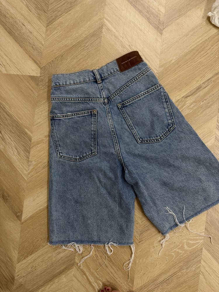 Бермуды джинсовые  zara