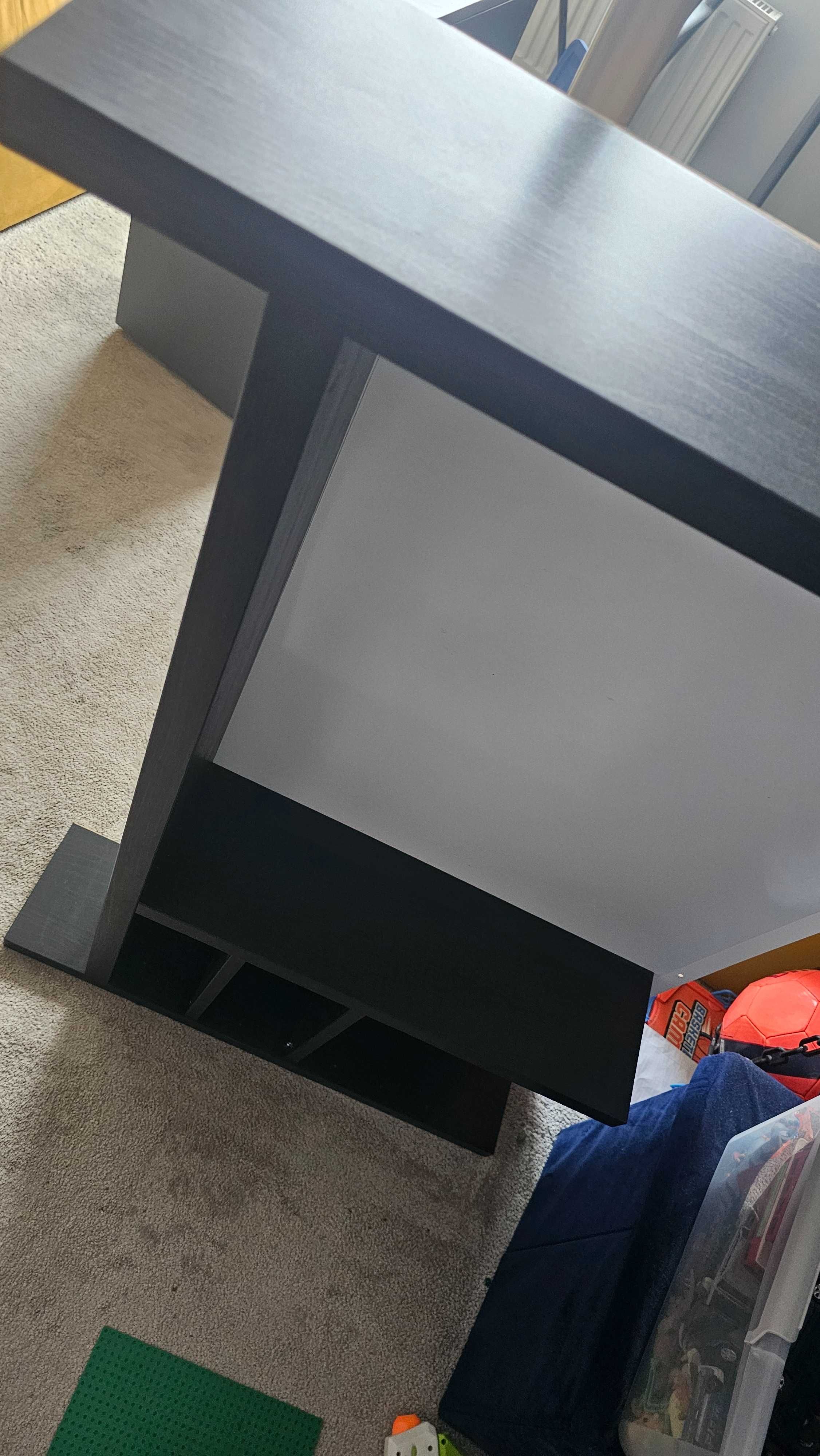 Biurko Micke Ikea z nadstawką