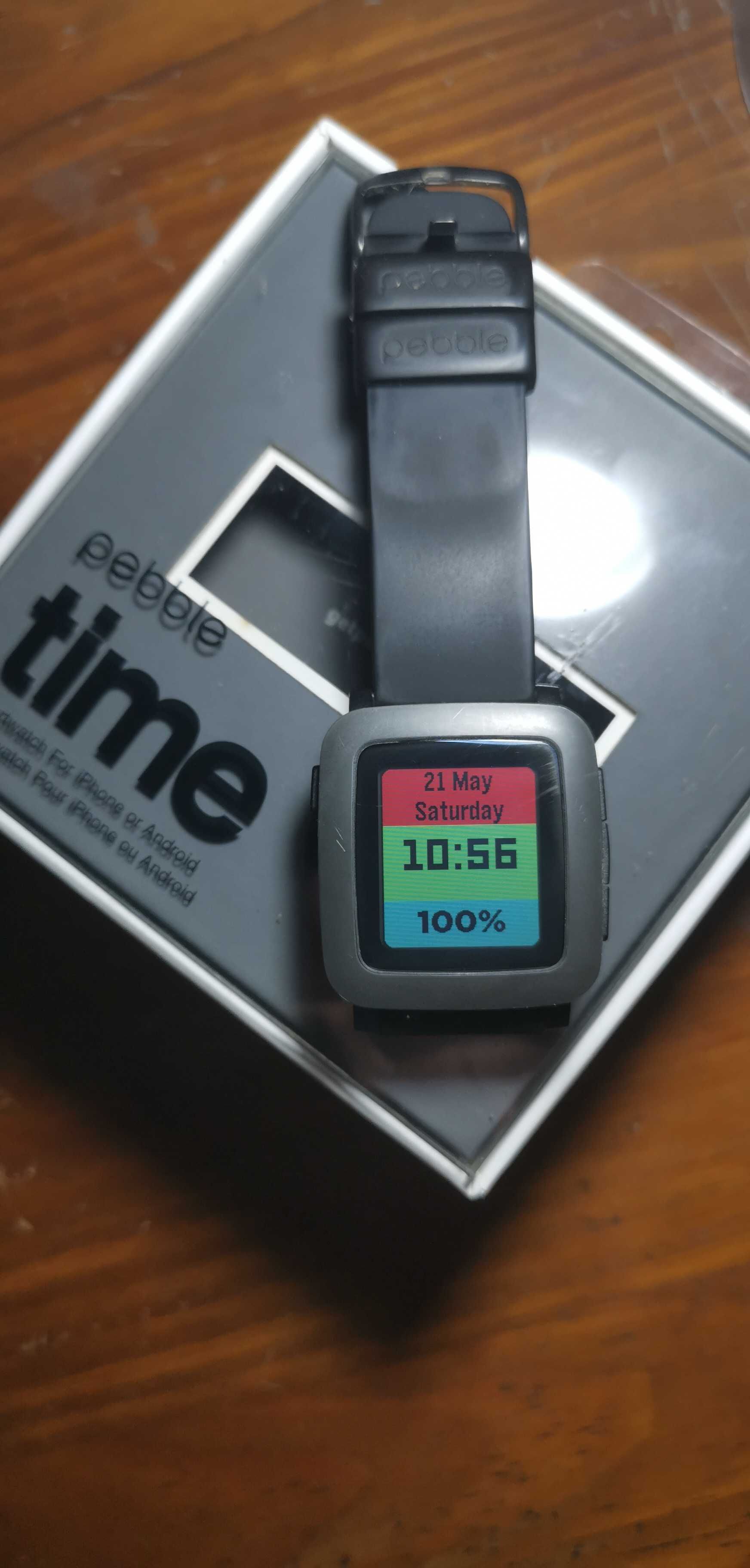 Pebble Time Watch Original usado