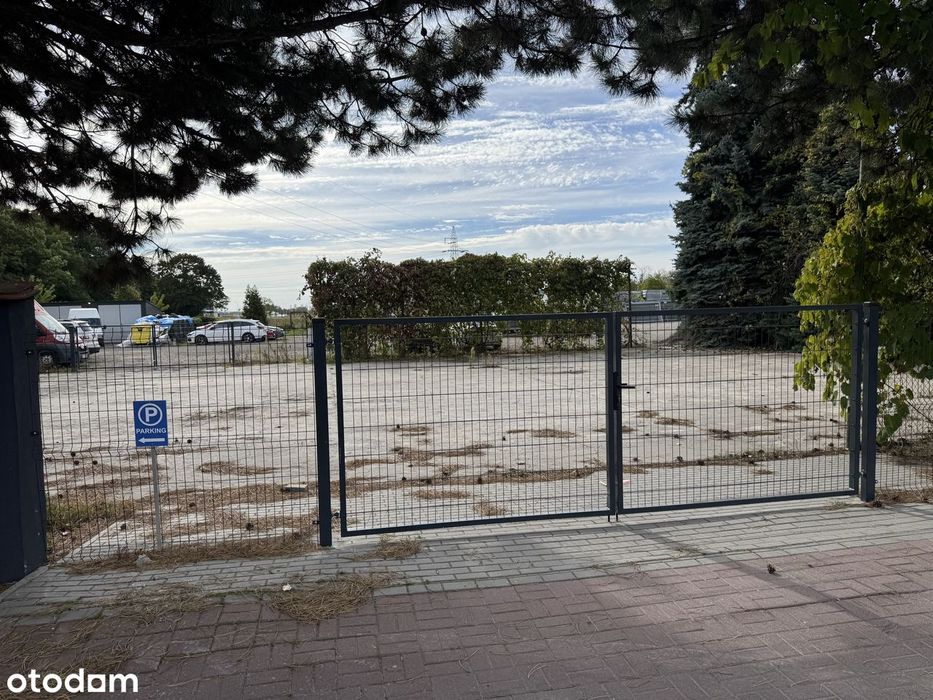 Plac utwardzony-asfalt, ogrodzony do wynajęcia!