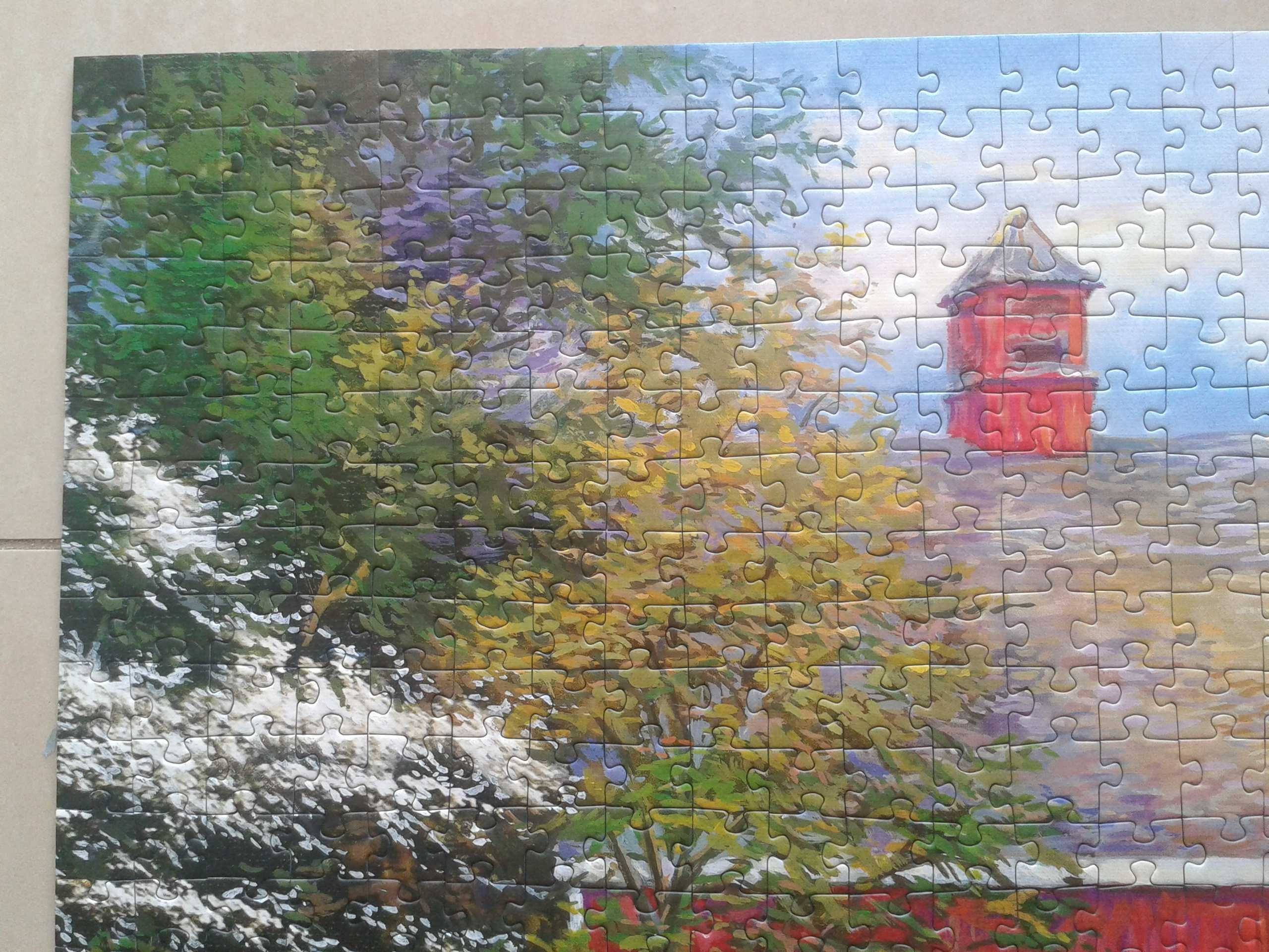 Puzzle 2000 Trefl Sielskie życie brakuje 1 el