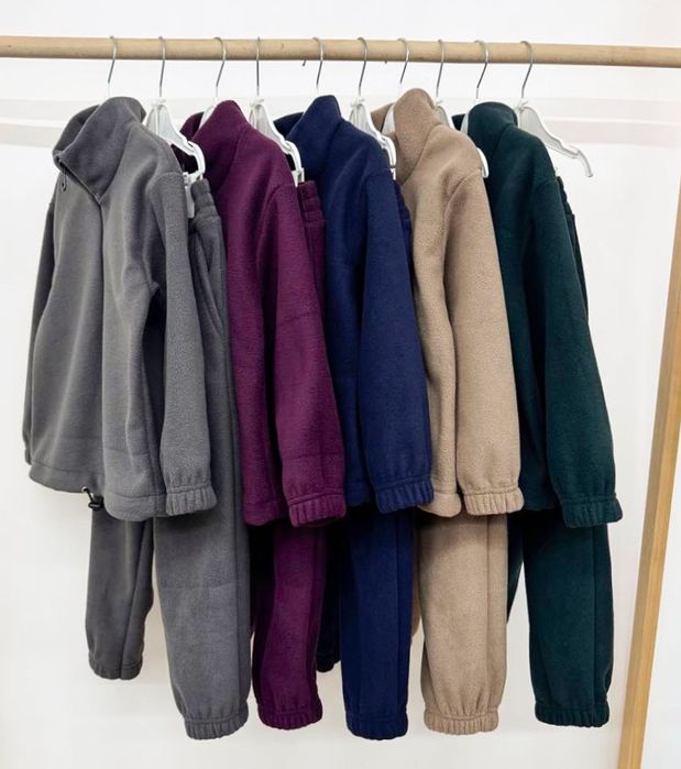 Дитячі теплі костюми та ромпери (фліс полар)