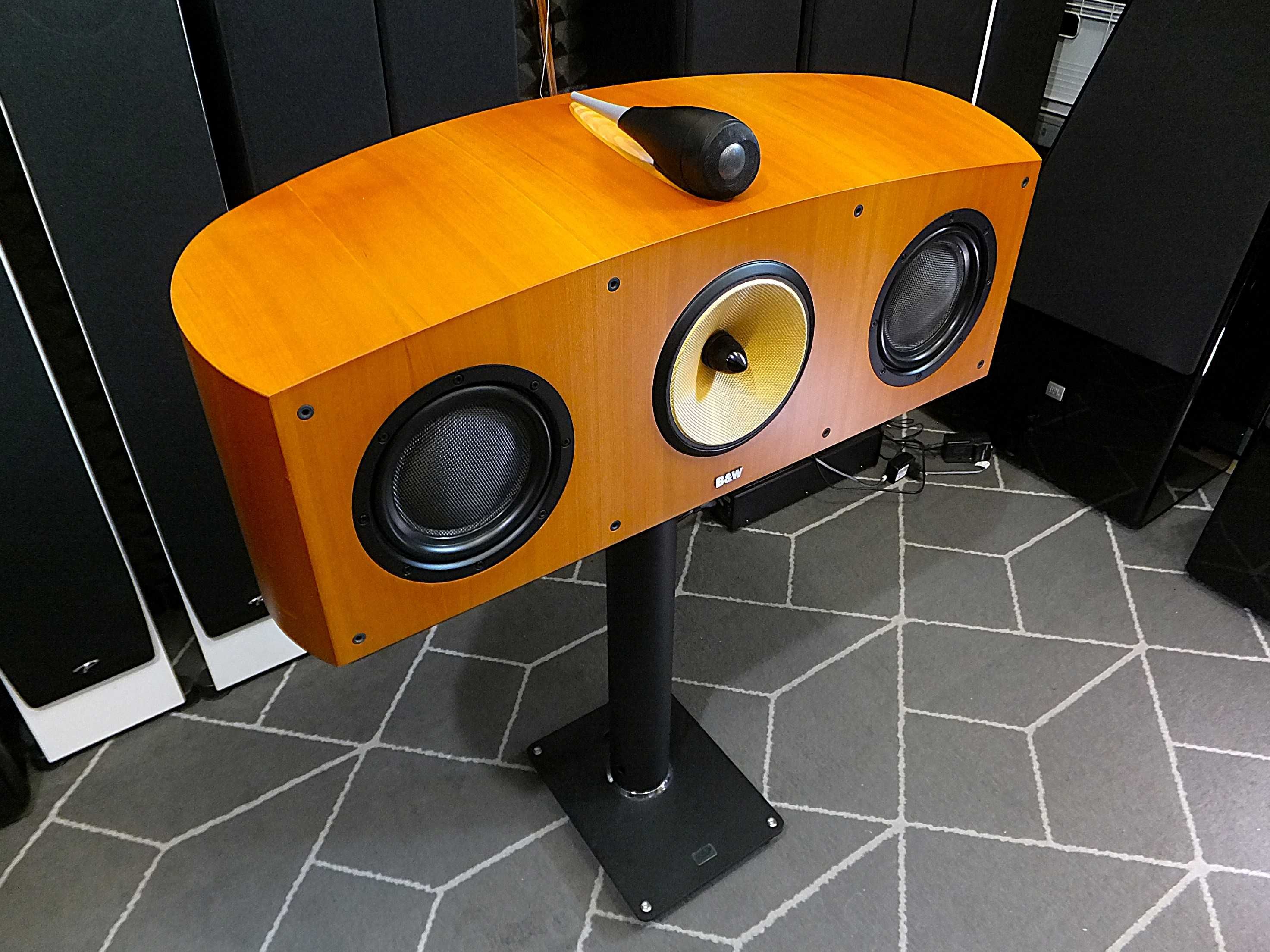 Potężna kolumna centralna HI-END Bowers Wilkins B&W Nautilus HTM1