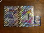 2 karty Pokemon jumbo - oversize - Quaquaval ex i Skeledirge ex