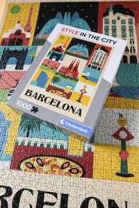 Puzzle Clementoni Barcelona 1000 komplet raz układane