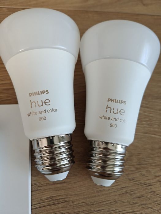 Hue White and Color 9W E27 Nowy zestaw żarówek