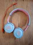 Słuchawki bezprzewodowe JBL JR310BT Różowo-niebieskie