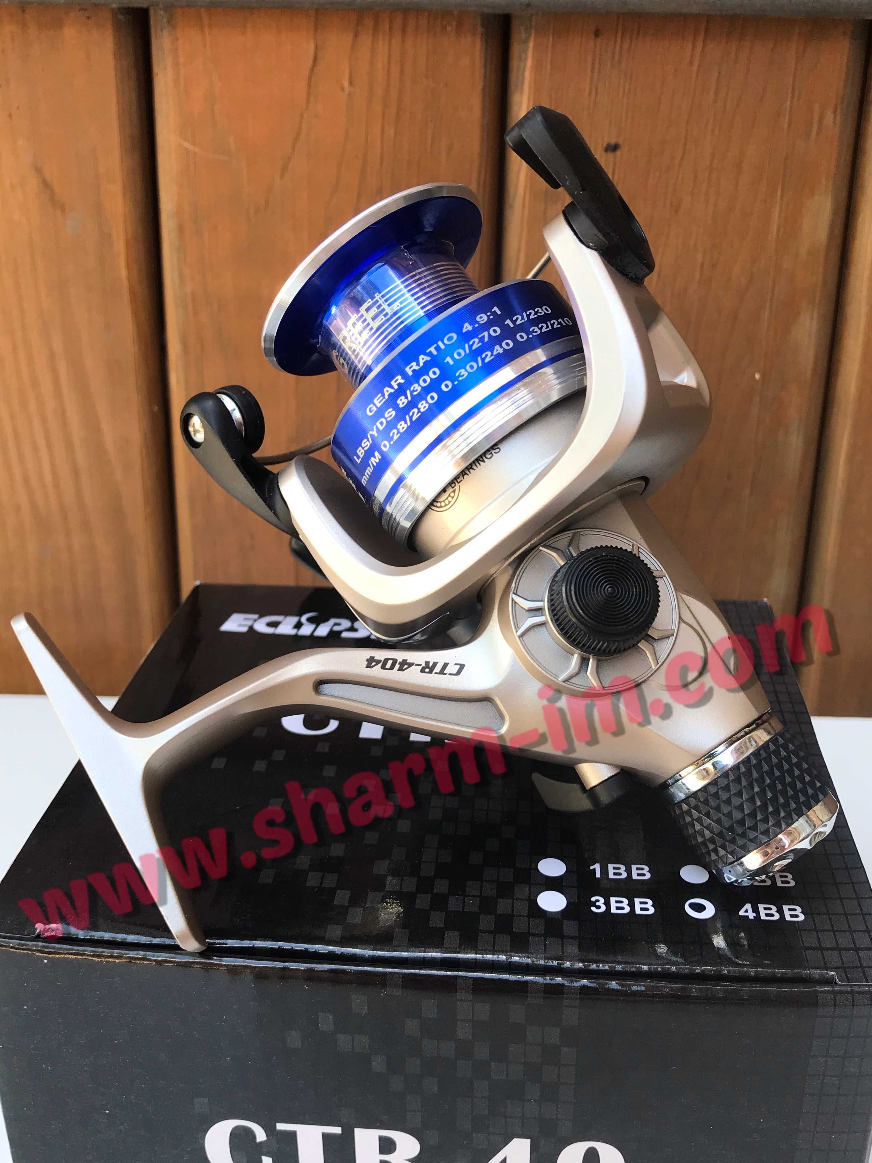 Катушка Eclipse CTR 400A (4+1) Алюминиевая шпуля СУПЕР ЦЕНА