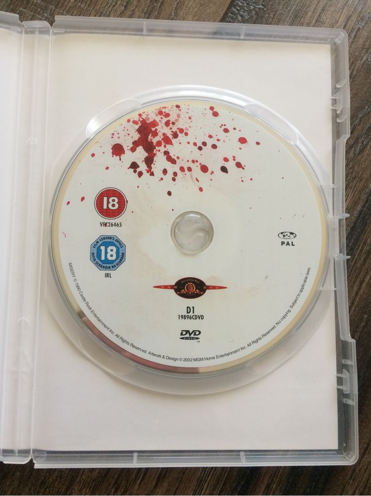 DVD диск Misery (Мізері)