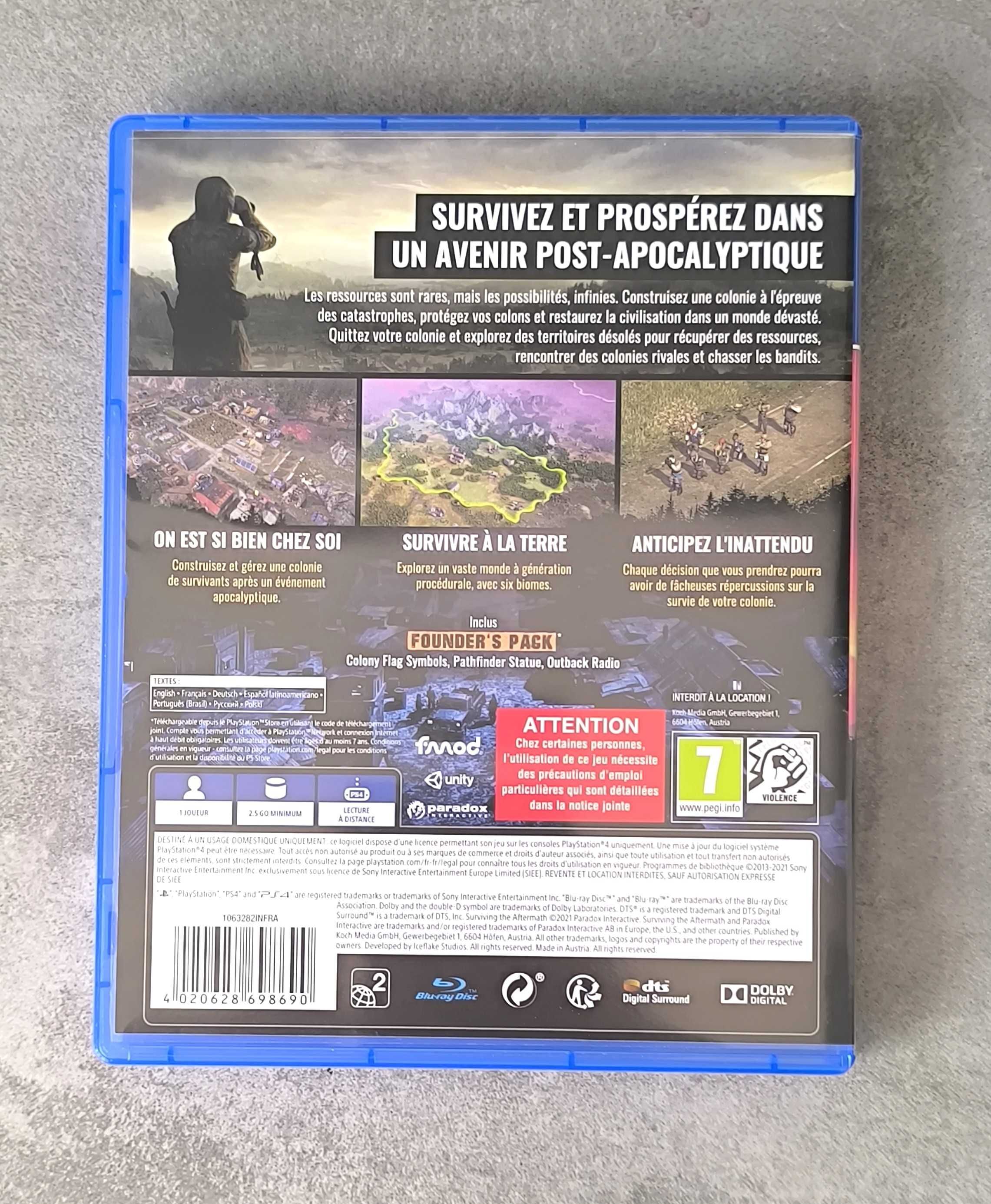 Gra PS4 Surviving The Aftermath  PL